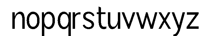 Rathing Condensed Font LOWERCASE