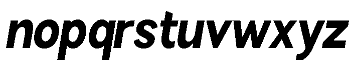 Rathing ExtBd Cond Ita Font LOWERCASE