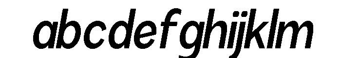 Rathing SemBd Cond Ita FONT