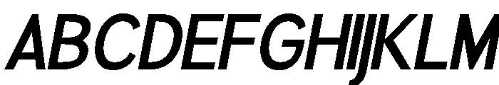 Rathing SemBd SemCond Ita Font UPPERCASE