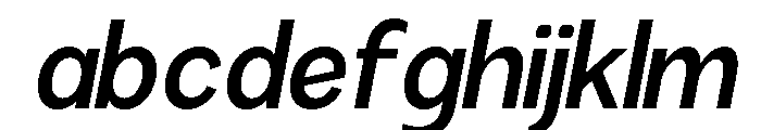 Rathing SemBd SemCond Ita FONT