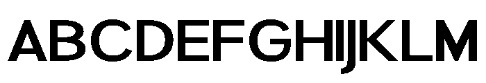Rathing SemiBold Expanded Font UPPERCASE