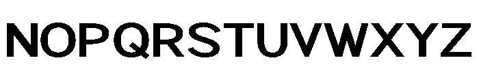 Rathing SemiBold Expanded Font UPPERCASE