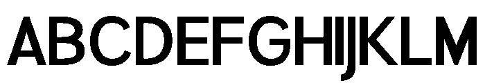 Rathing SemiBold Font UPPERCASE