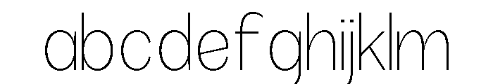 Rathing Thin SemiCondensed FONT