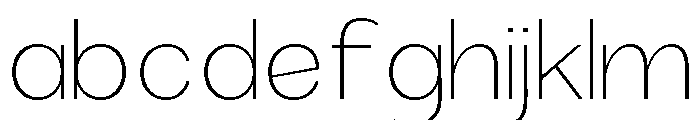 Rathing Thin SemiExpanded FONT