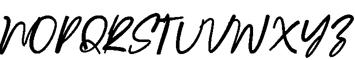 Rathney Font UPPERCASE