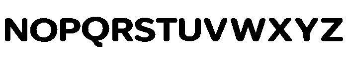Ratsing Sans Font LOWERCASE