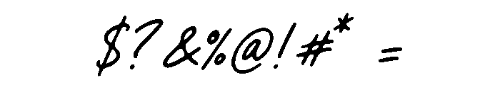 Ratsing Font OTHER CHARS