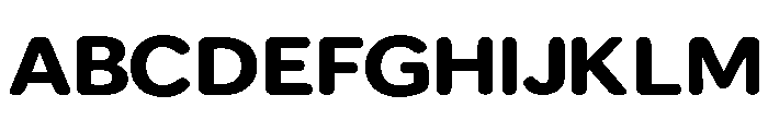 RatsingSans Font UPPERCASE
