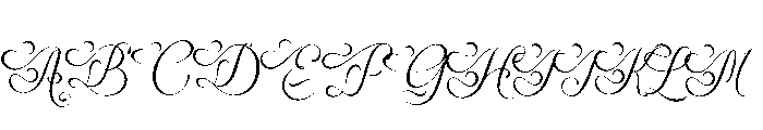 Raufendry Font UPPERCASE