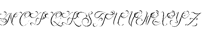 Raufendry Font UPPERCASE
