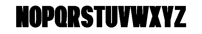 Raurus Black Font UPPERCASE