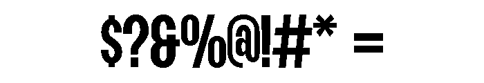Raurus Medium Font OTHER CHARS
