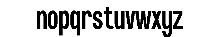 Raurus Medium Font LOWERCASE