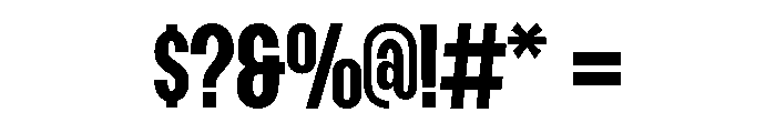 Raurus Semi Bold Font OTHER CHARS