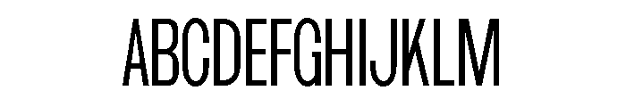 Raurus Thin Font UPPERCASE