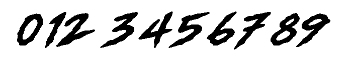 Ravage Strike Font OTHER CHARS