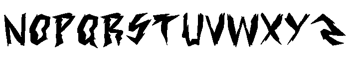 Ravage Font UPPERCASE