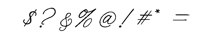 Ravel Regular Font OTHER CHARS