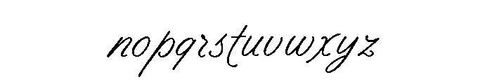 Ravel Regular Font LOWERCASE