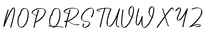 Ravelette Font UPPERCASE