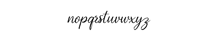 Ravelia Font LOWERCASE