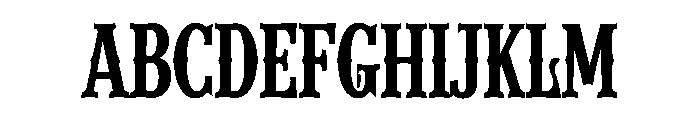 Ravelle Font UPPERCASE