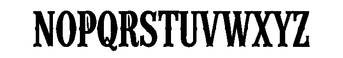 Ravelle Font UPPERCASE