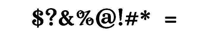 Ravellorn Font OTHER CHARS