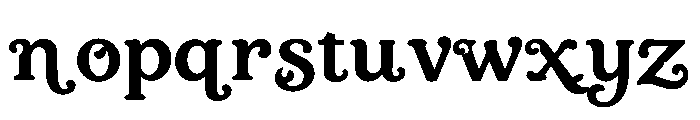 Ravellorn Font LOWERCASE