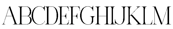 Ravelyn-Regular Font UPPERCASE