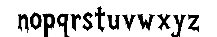 Raven_Hex Font LOWERCASE