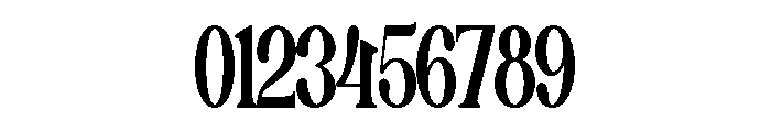 Ravena-Regular Font OTHER CHARS