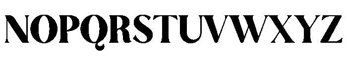 Ravena Font UPPERCASE