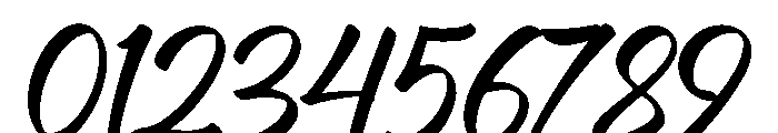 Ravencia Brush Font OTHER CHARS