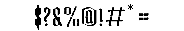 Ravencrest Font OTHER CHARS