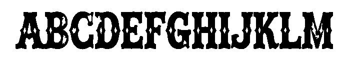 Ravengrave Font UPPERCASE