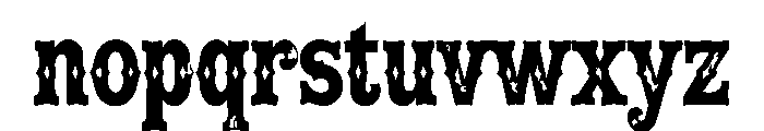Ravengrave Font LOWERCASE