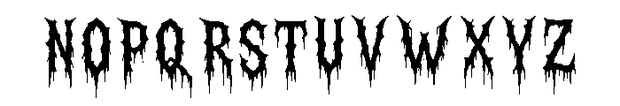Ravenholt Font UPPERCASE