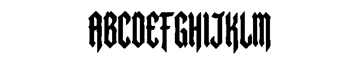 Ravenkroft Font UPPERCASE