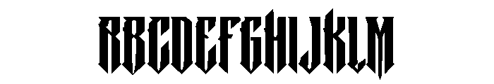 Ravenlay Font UPPERCASE