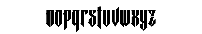 Ravenlay Font LOWERCASE