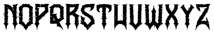 Ravenmorth Font LOWERCASE