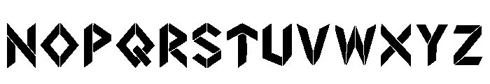 Ravenor Regular Font UPPERCASE