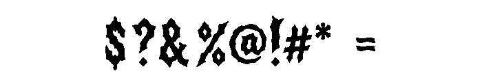 Ravenwraith Font OTHER CHARS