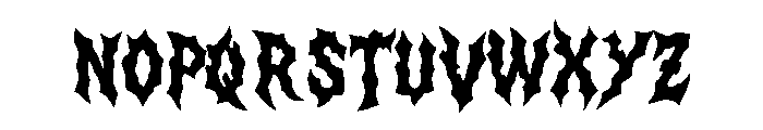 Ravenwraith Font UPPERCASE