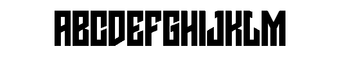 Ravex Regular Font UPPERCASE