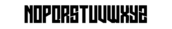 Ravex Regular Font LOWERCASE