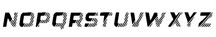 Ravex Sport Regular Font UPPERCASE